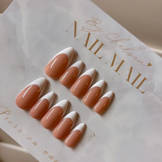 Classic French Nails