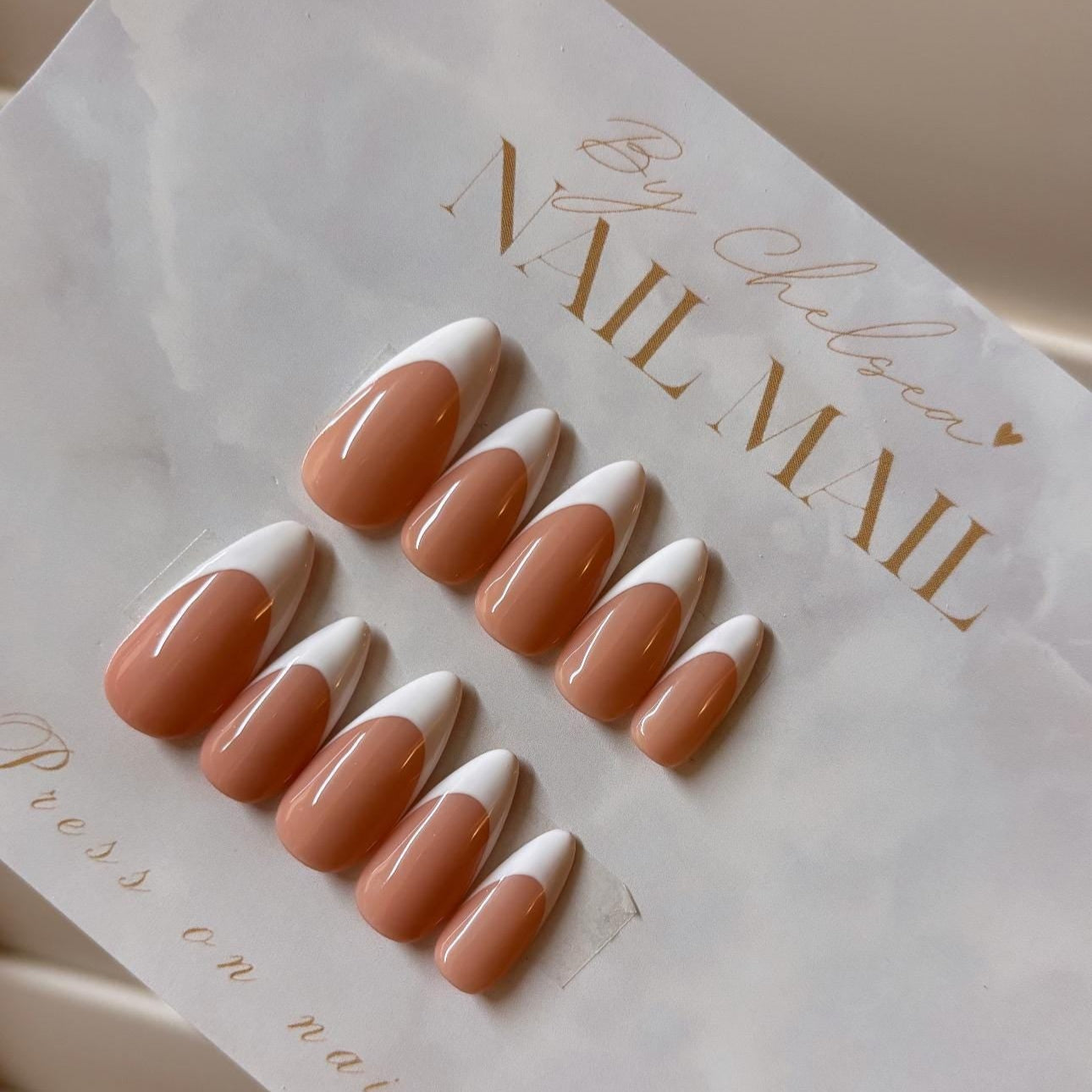 Classic French Nails